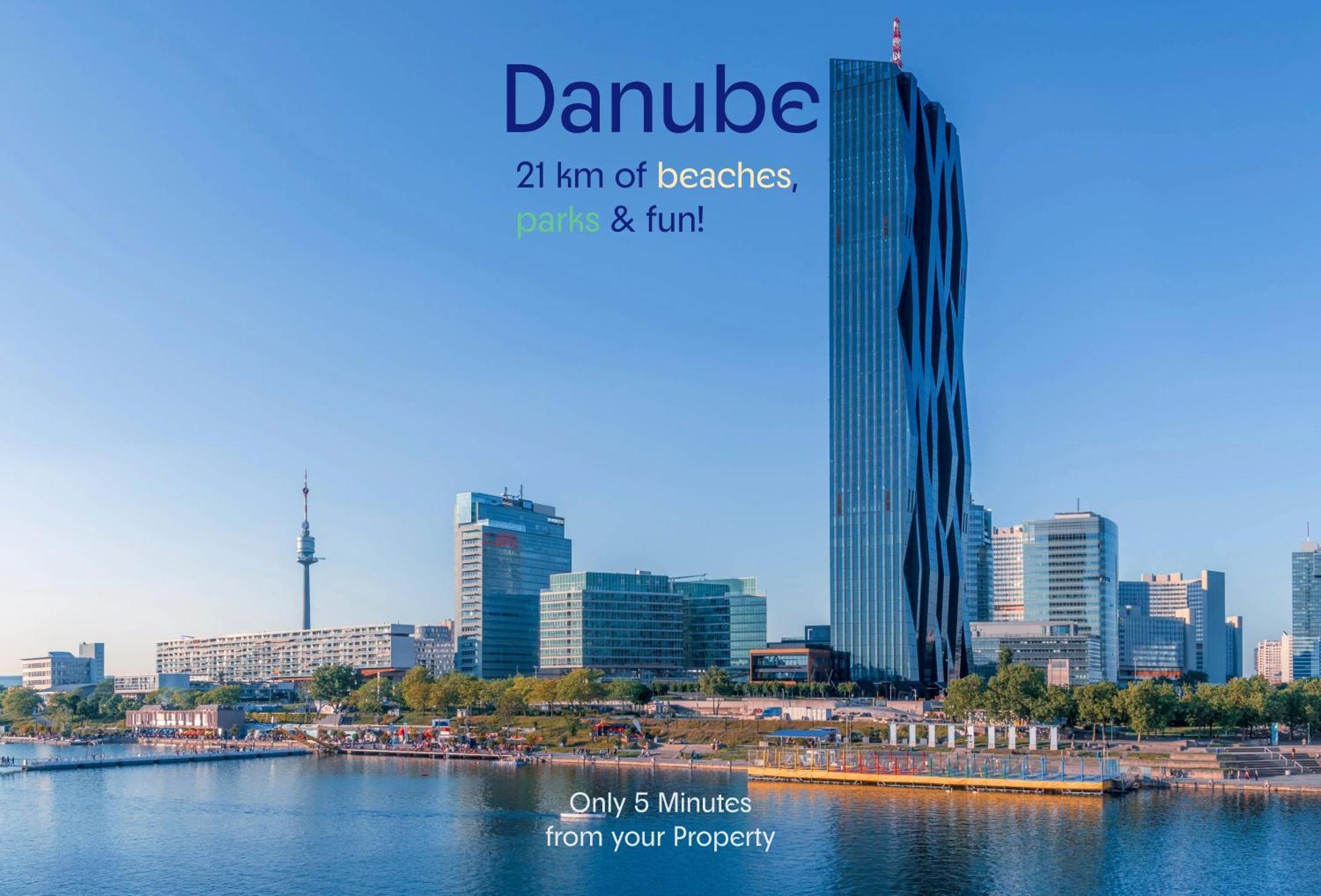 Comfy 3Br Shared Apartment - U6 Subway, Danube & Millenium City Viena Exterior foto